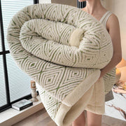 Weighted Blankets Fleece Bed | Diamond Pattern