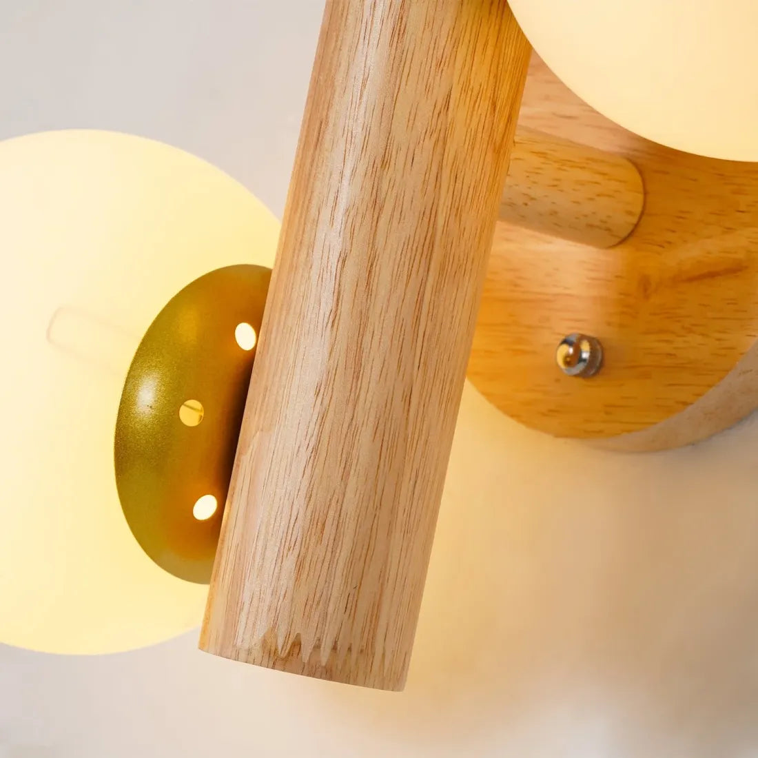 Wooden Wall Lights Bedroom LED | Modern