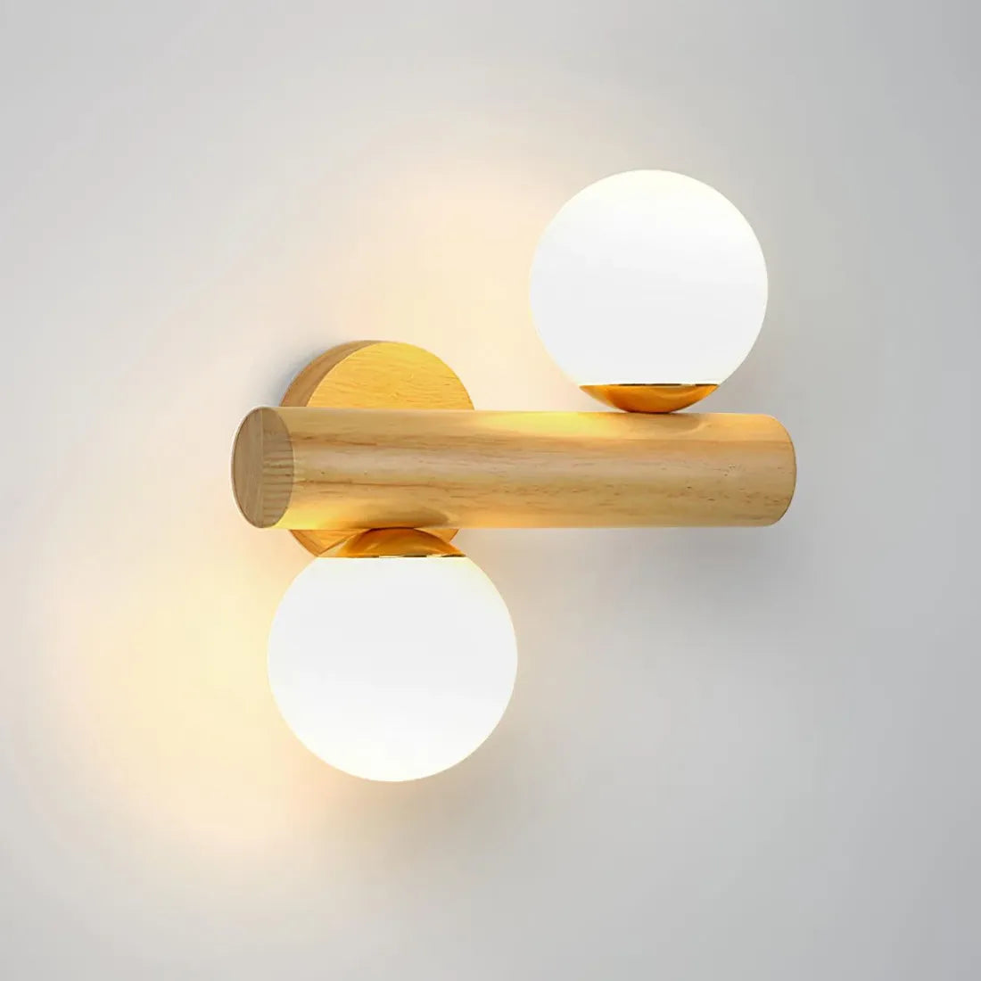 Wooden Wall Lights Bedroom LED | Modern