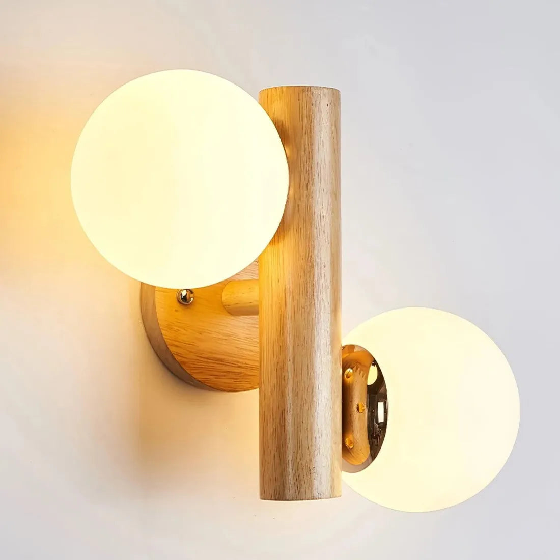 Wooden Wall Lights Bedroom LED | Modern