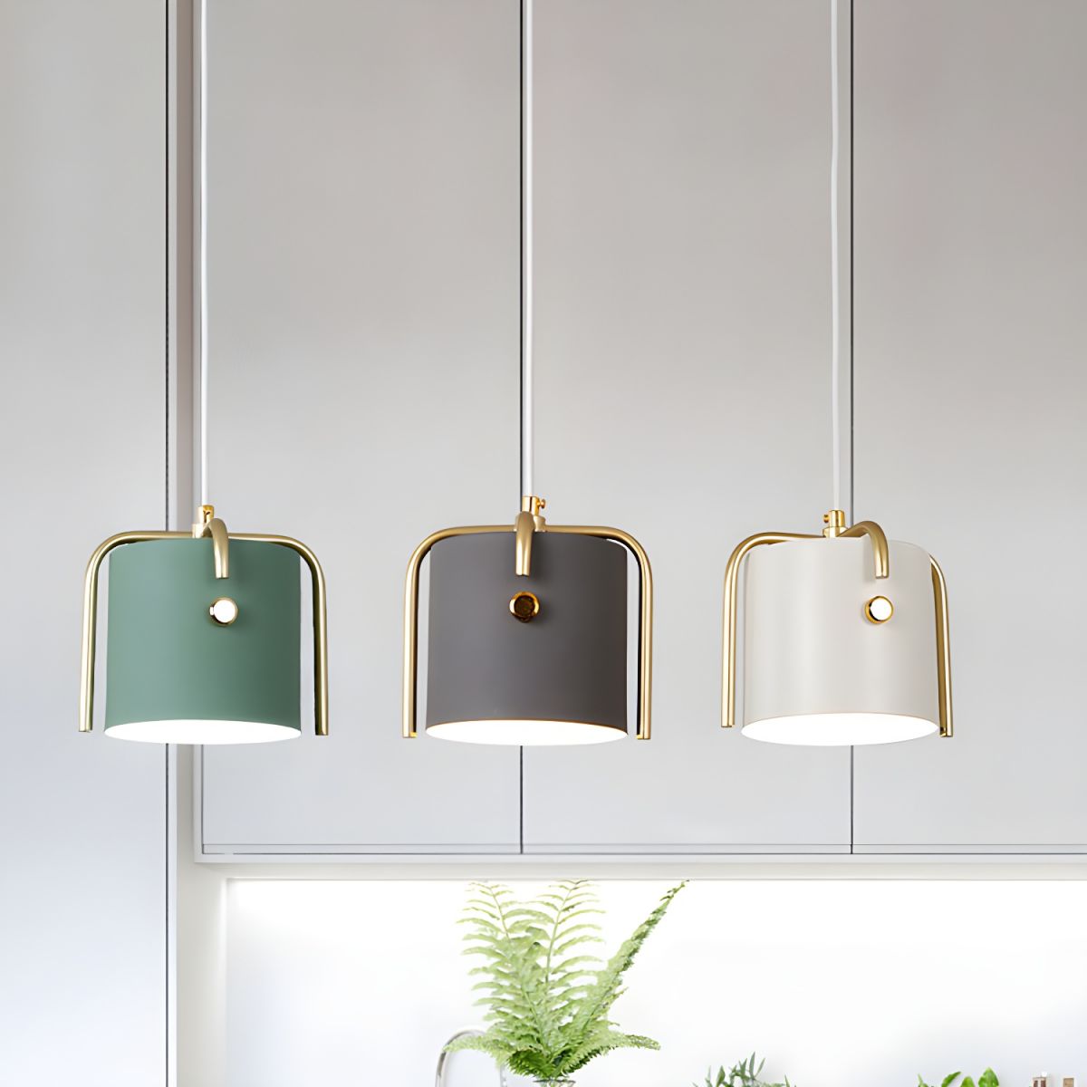 Arch Bracket Macaron Hanging Pendant Light | Nordic