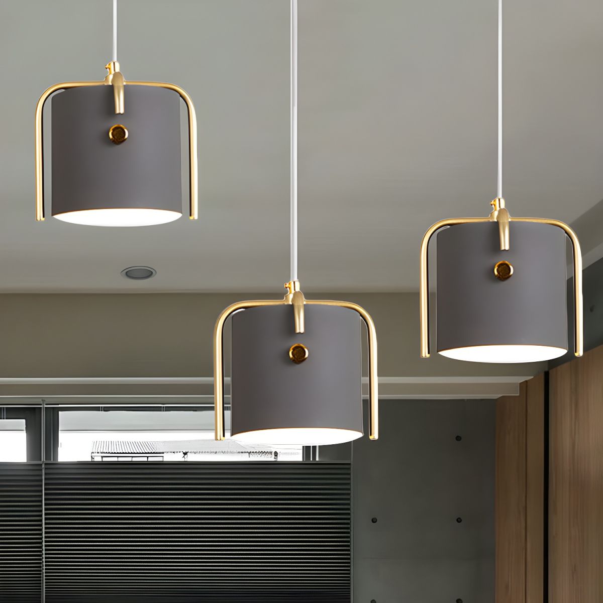 Arch Bracket Macaron Hanging Pendant Light | Nordic