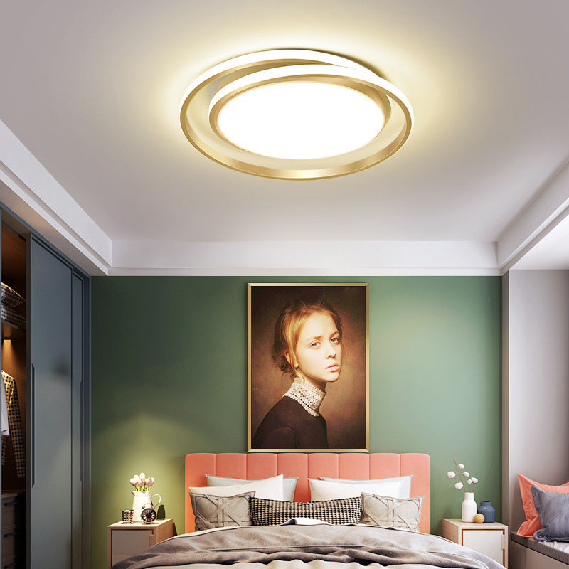 Ceiling Light LED Dual Ring for Bedroom | Flush Mount