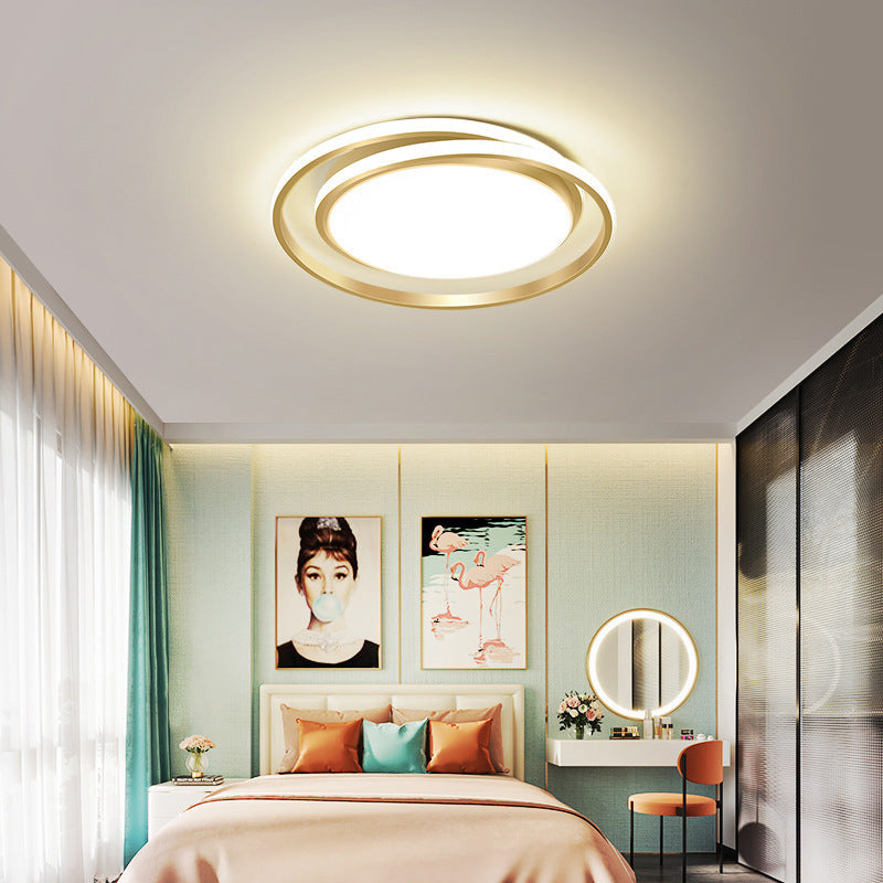 Ceiling Light LED Dual Ring for Bedroom | Flush Mount
