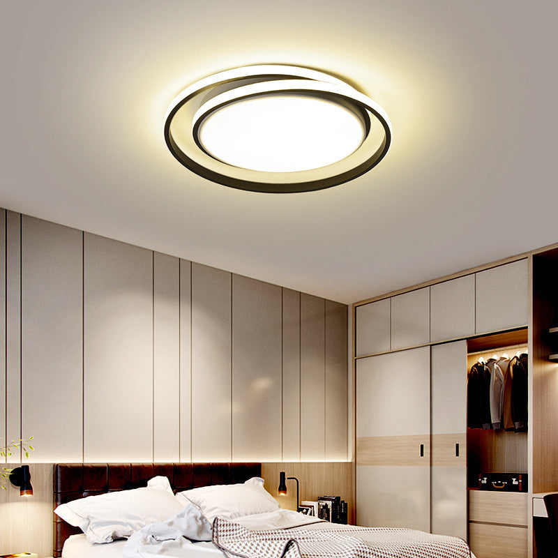 Ceiling Light LED Dual Ring for Bedroom | Flush Mount