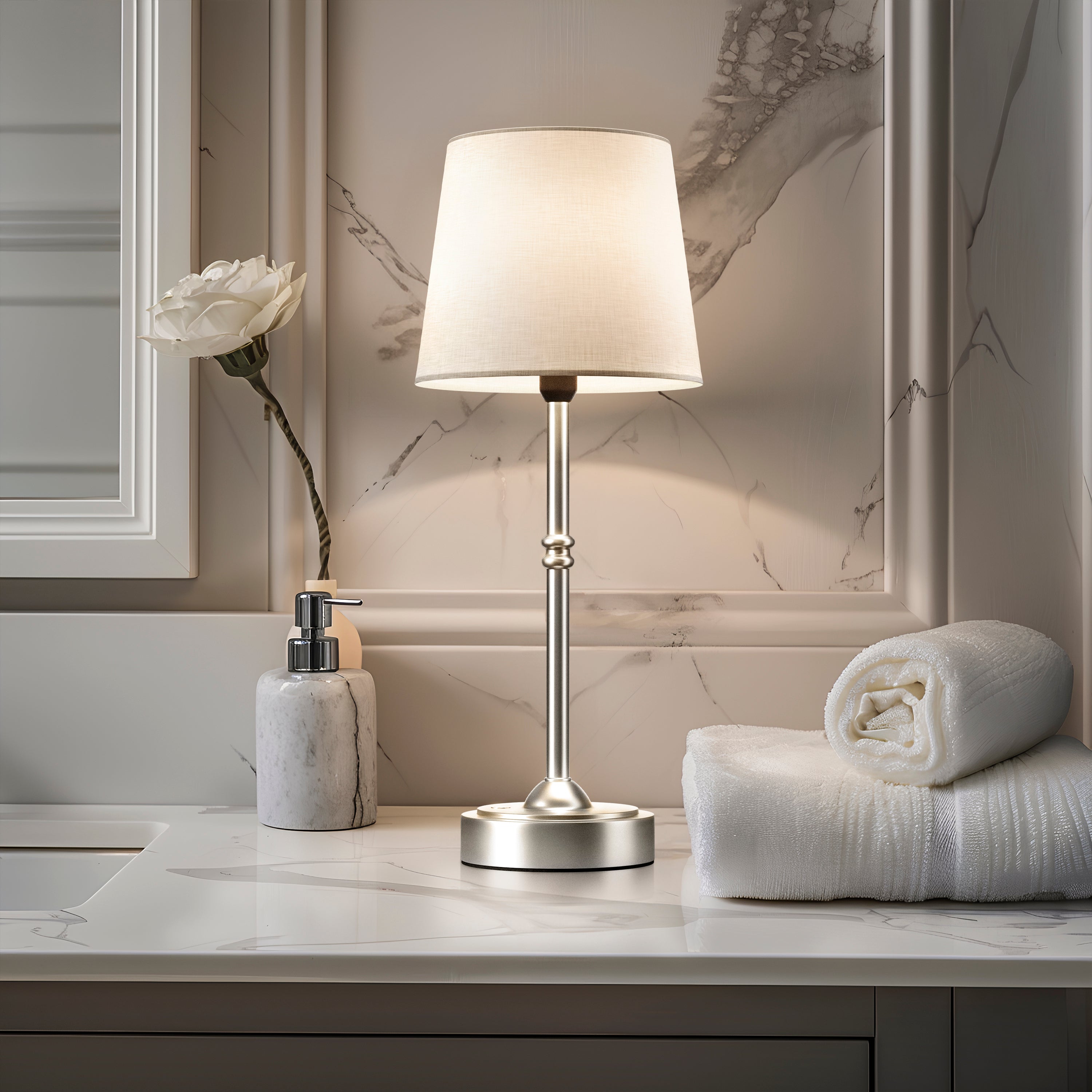 Cordless Table Lamp 3-Level Dimmable | Rechargeable