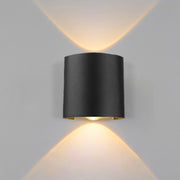 Curved LED Beam Up & Down Wall Light for Bedroom | Modern