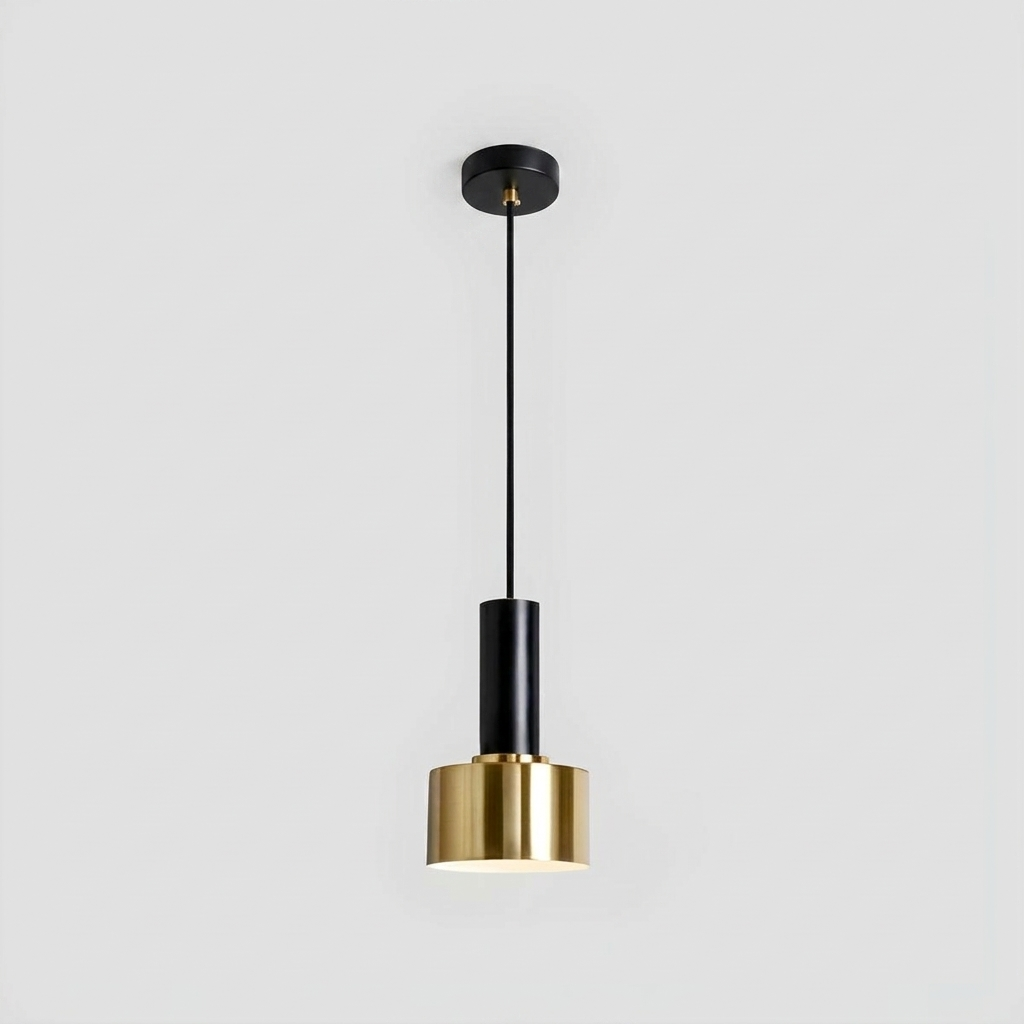 Cylinder Hanging Pendant Light for Bedroom | Modern