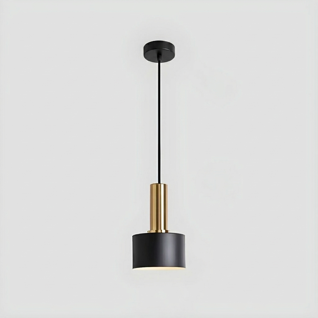 Cylinder Hanging Pendant Light for Bedroom | Modern