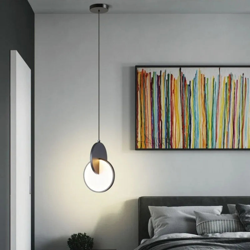 Eclipse LED Hanging Pendant Light | Bedside