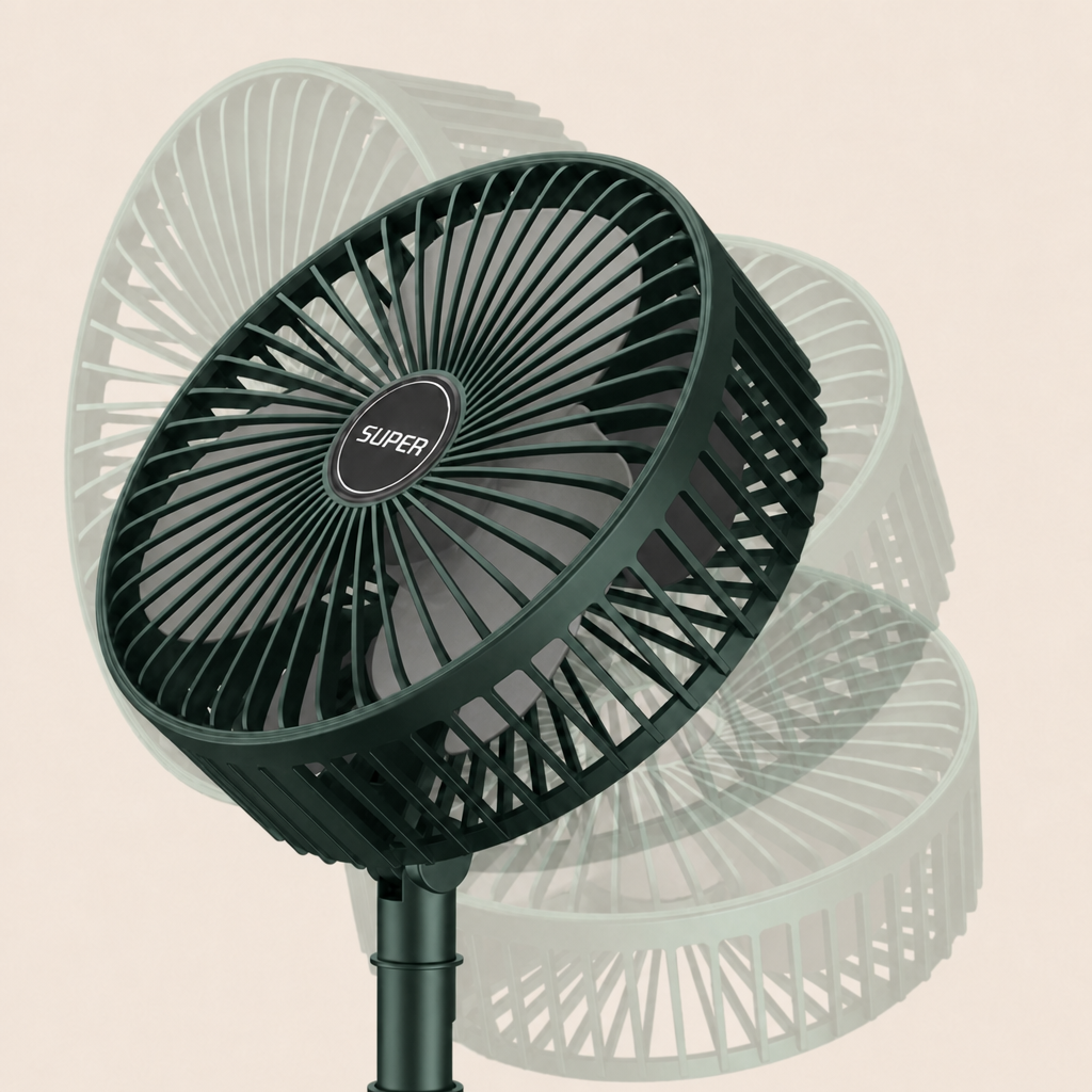 Fan Foldable Desk Home | Rechargeable