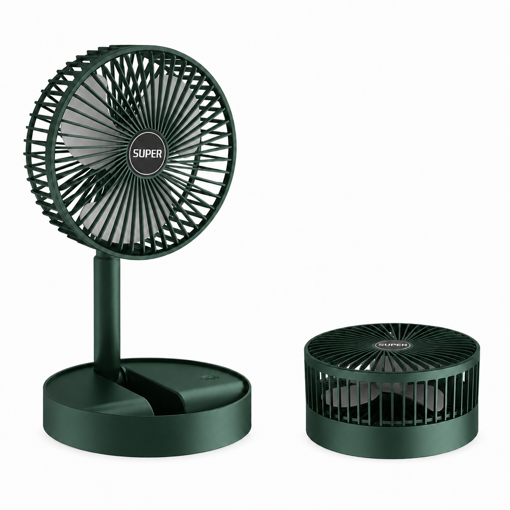 Fan Foldable Desk Home | Rechargeable