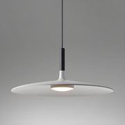 Flat Disc Hanging Pendant Light for Living Room | LED