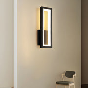 Framed Rectangular LED Wall Light for Living Room | Modern