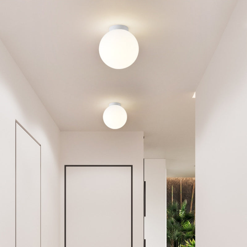 Globe Ceiling Light for Bedroom | Nordic