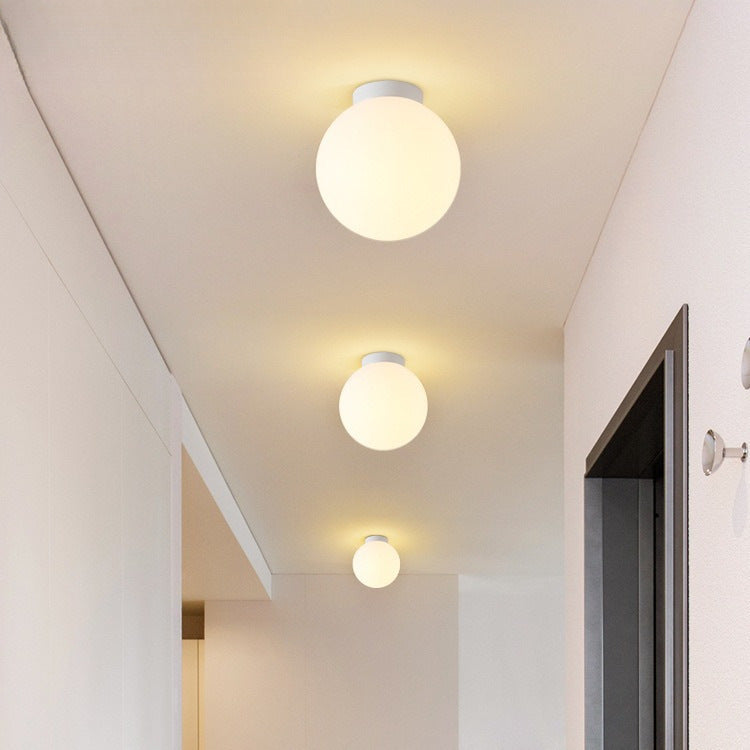 Globe Ceiling Light for Bedroom | Nordic
