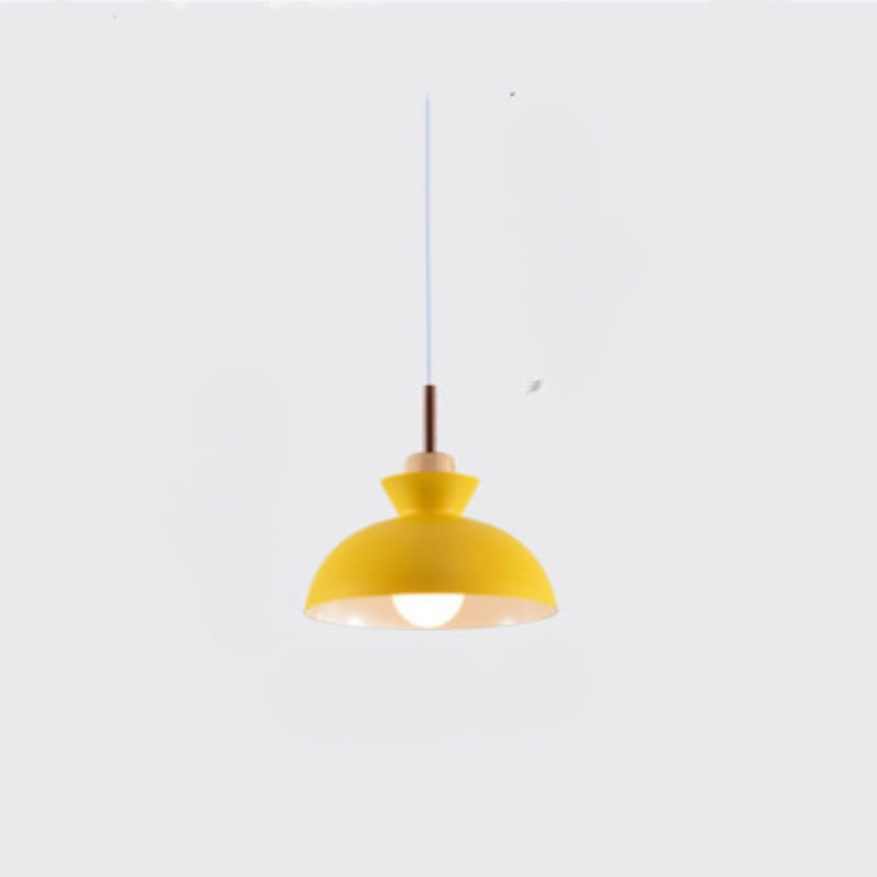 Hanging Dome Pendant Light for Dining Room | Nordic