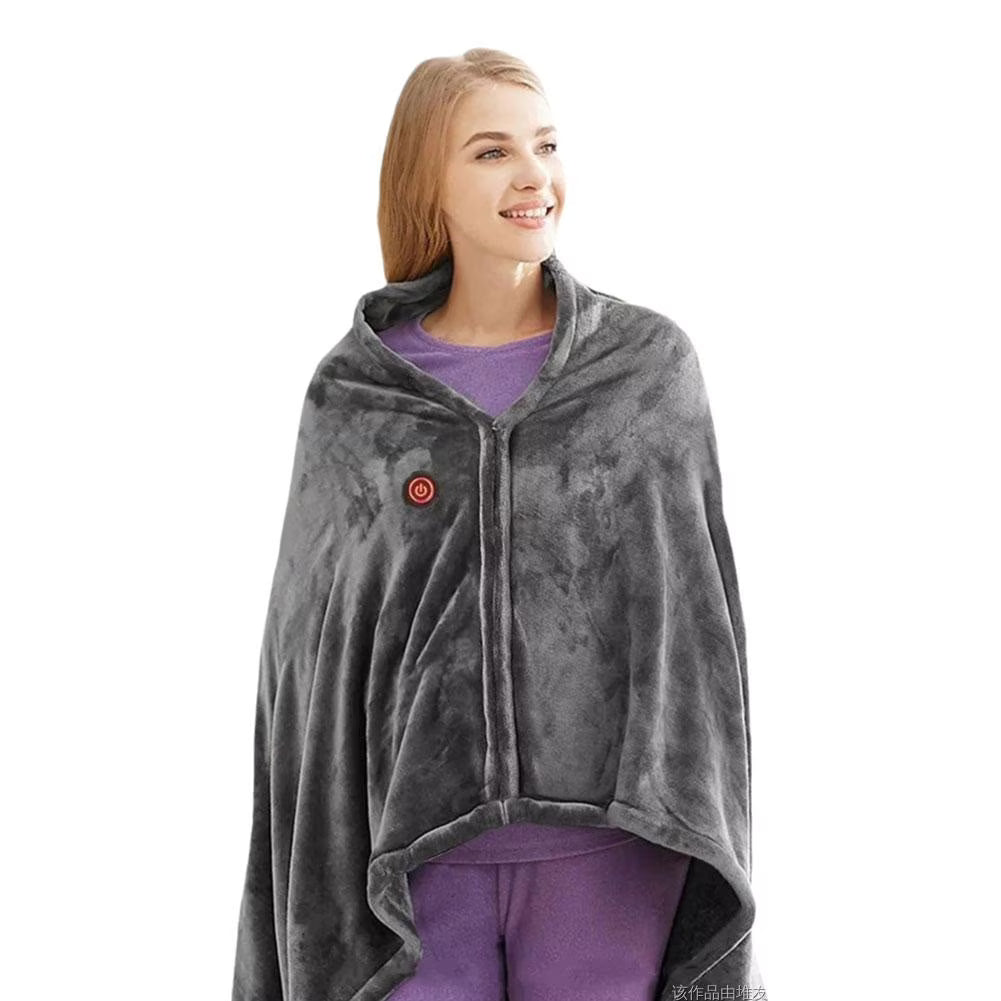 Heated Blanket Wearable Home | Zippered Design