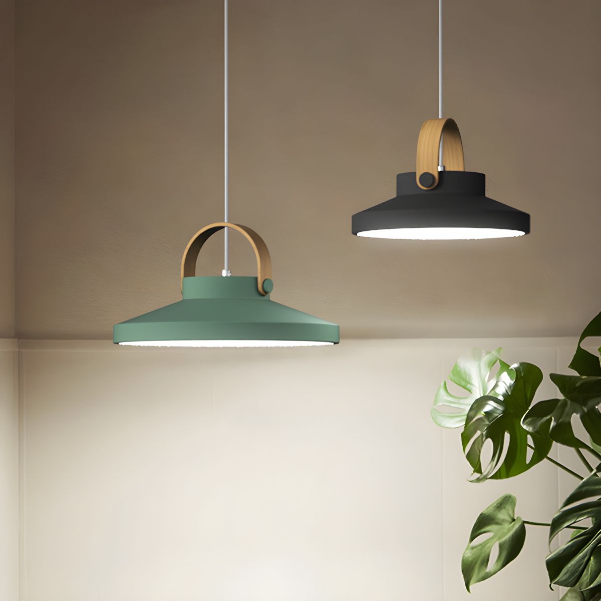 Macaron Hanging Pendant Light for Living Room | Nordic