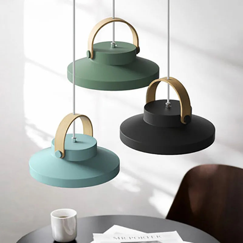 Macaron Hanging Pendant Light for Living Room | Nordic