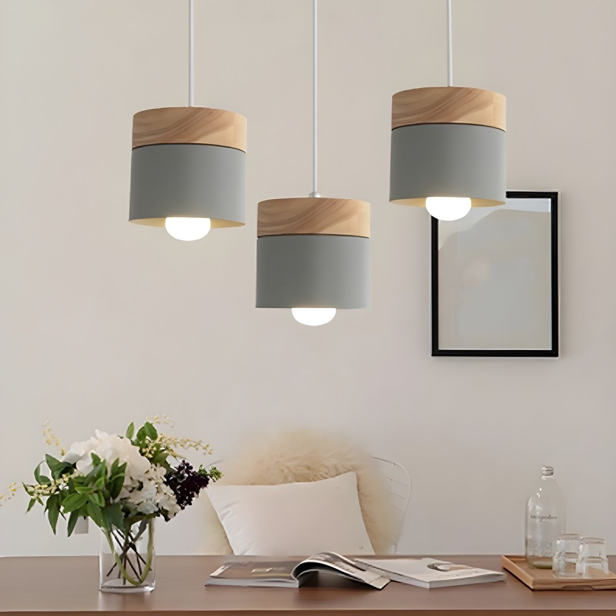 Macaron Pendant Light for Bedroom & Kitchen | Hanging