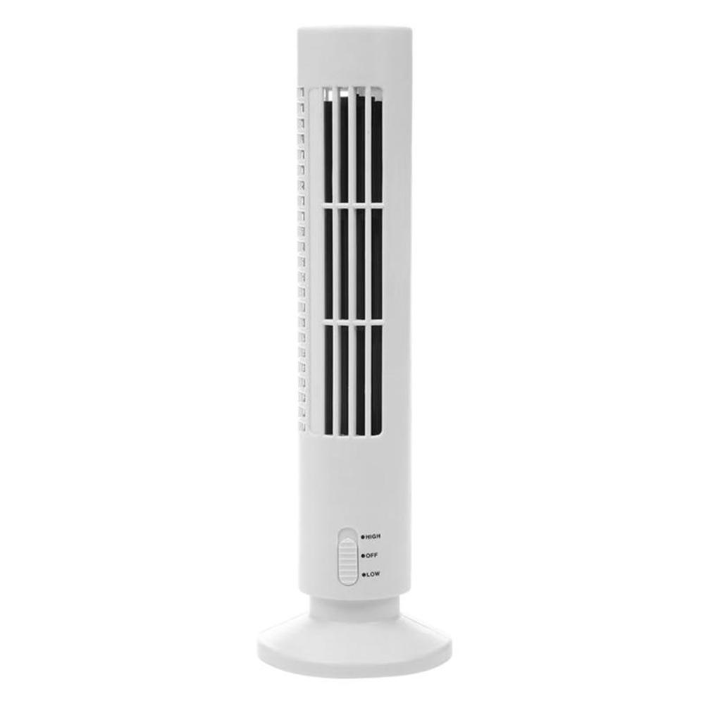 Mini USB Tower Fan 2 Speed for Desk | Portable