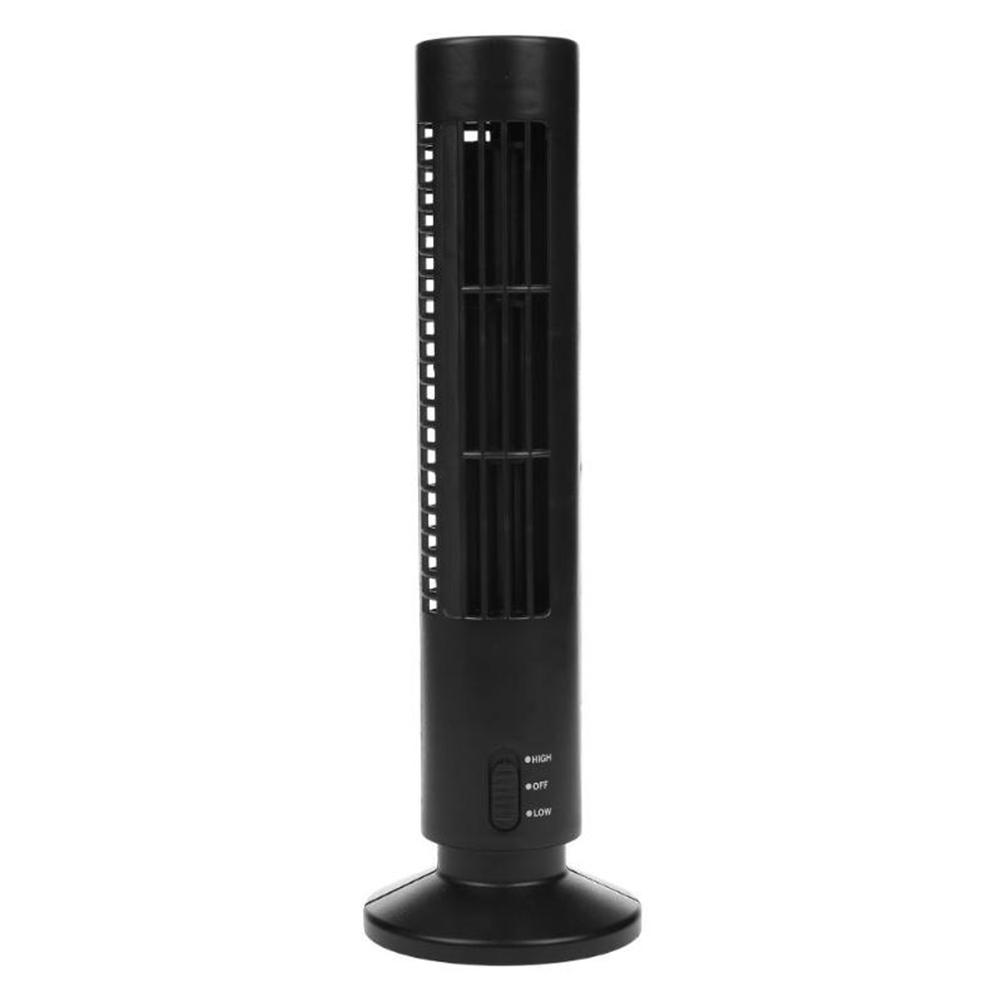 Mini USB Tower Fan 2 Speed for Desk | Portable