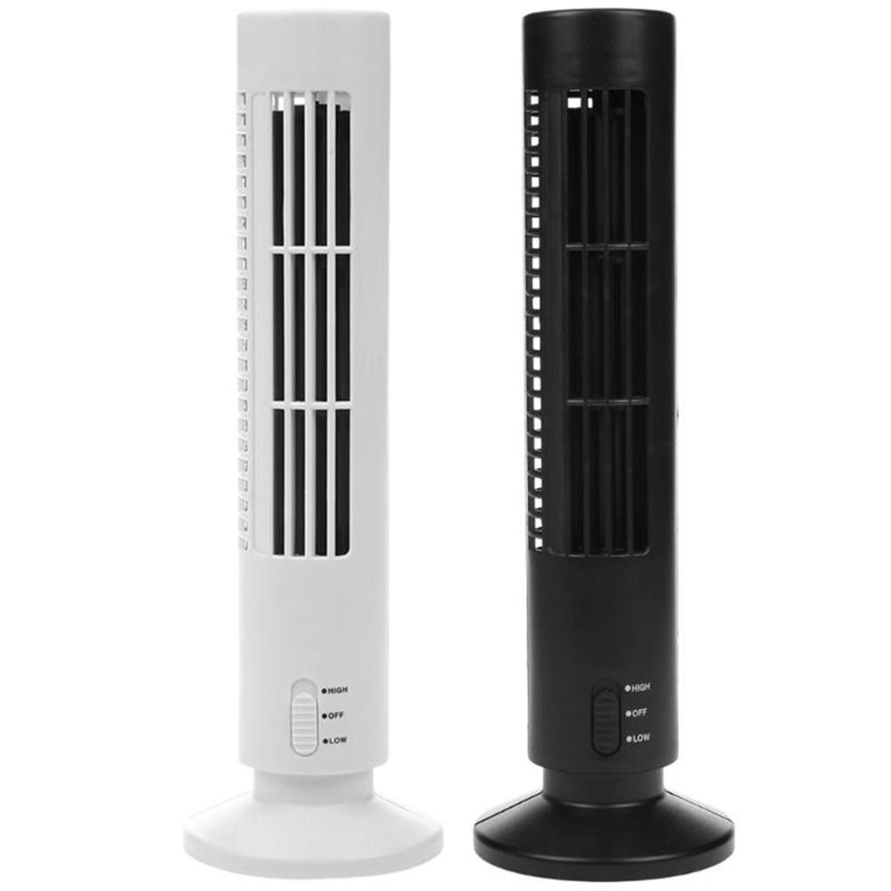 Mini USB Tower Fan 2 Speed for Desk | Portable