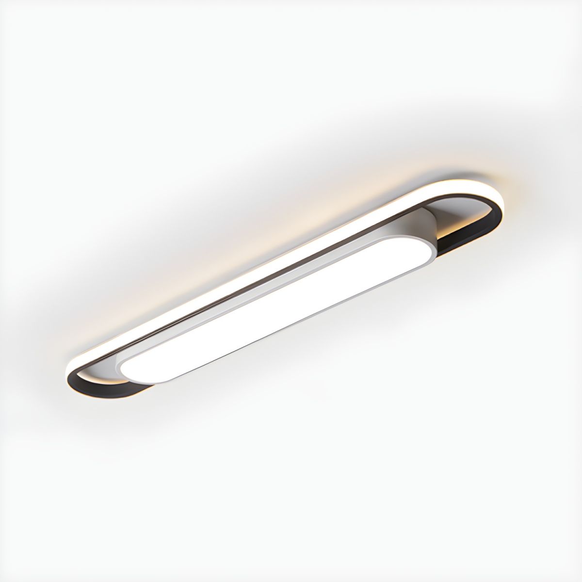 Oblong LED Bar Ceiling Light for Dining Room | Flush Mount