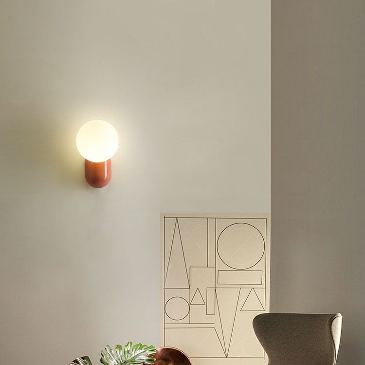 Plug In Globe Wall Light for Bedroom | Bedside