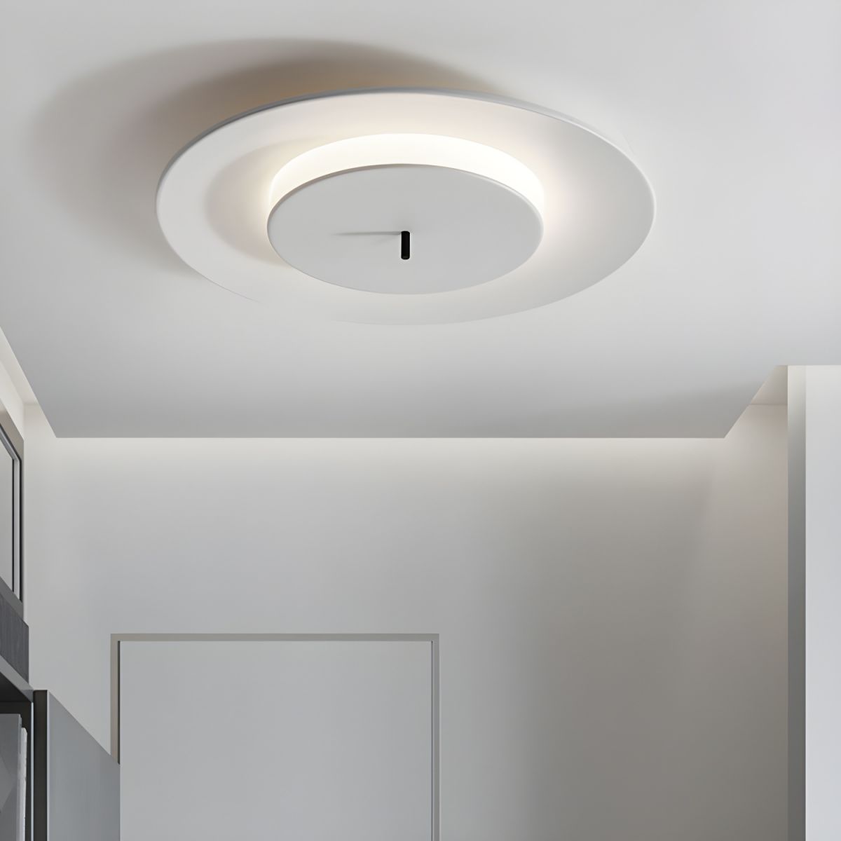 Saturn Ring LED Ceiling Light for Bedroom | Macaron