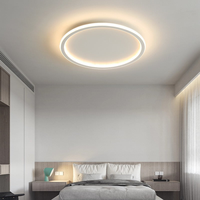 Slim Halo Ring LED Ceiling Light for Bedroom | Modern