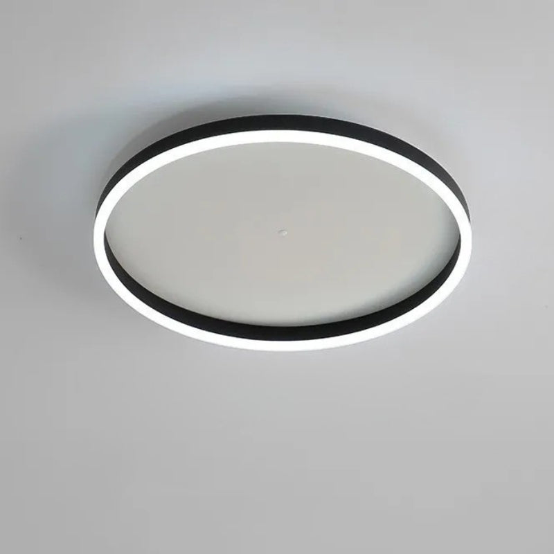 Slim Halo Ring LED Ceiling Light for Bedroom | Modern