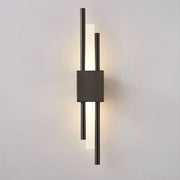 Staggered Twin Tube LED Wall Light for Bedroom | Modern
