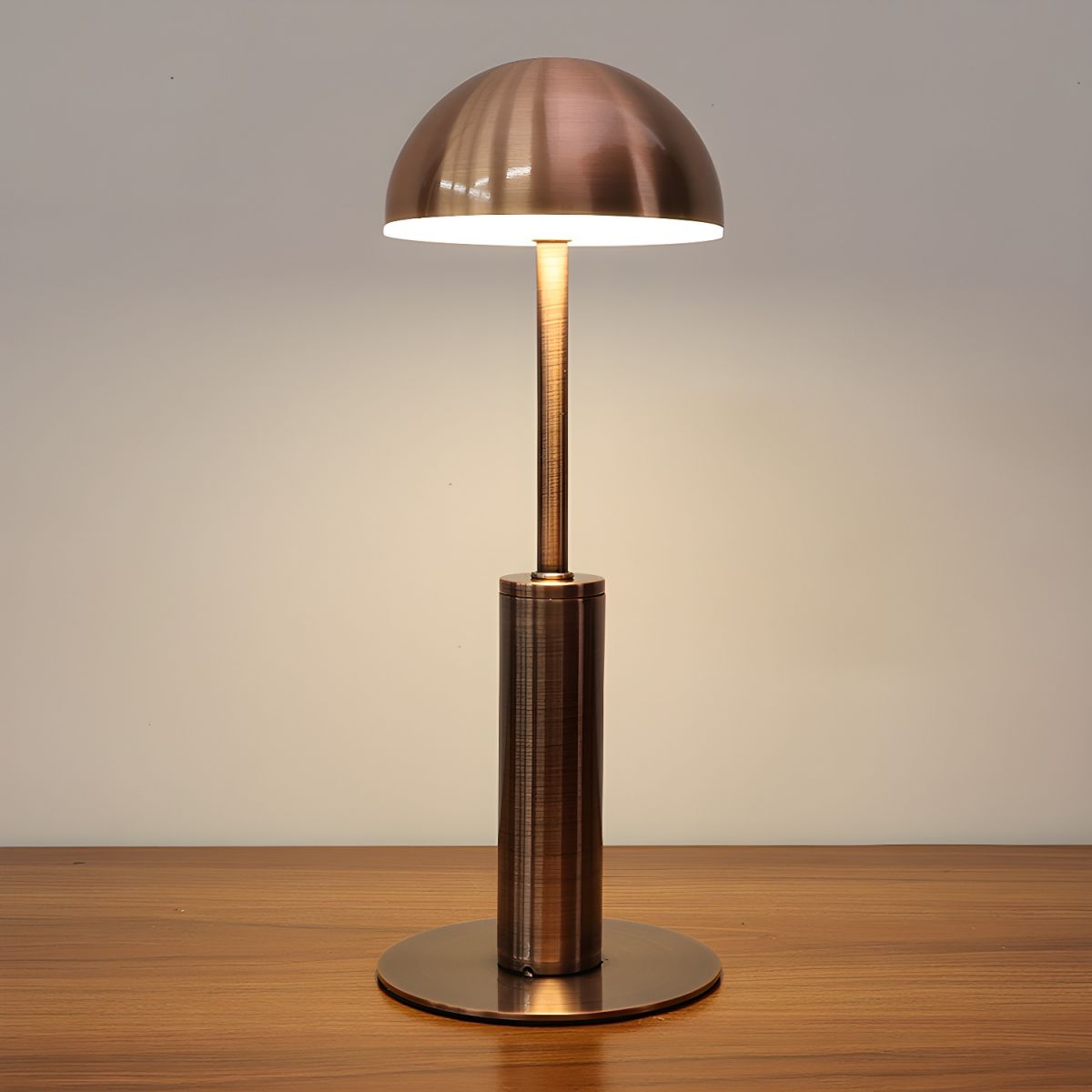 Table Lamp Mushroom Cordless for Bedroom | Rechargeable