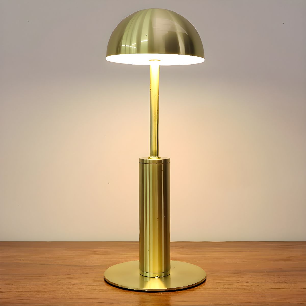 Table Lamp Mushroom Cordless for Bedroom | Rechargeable