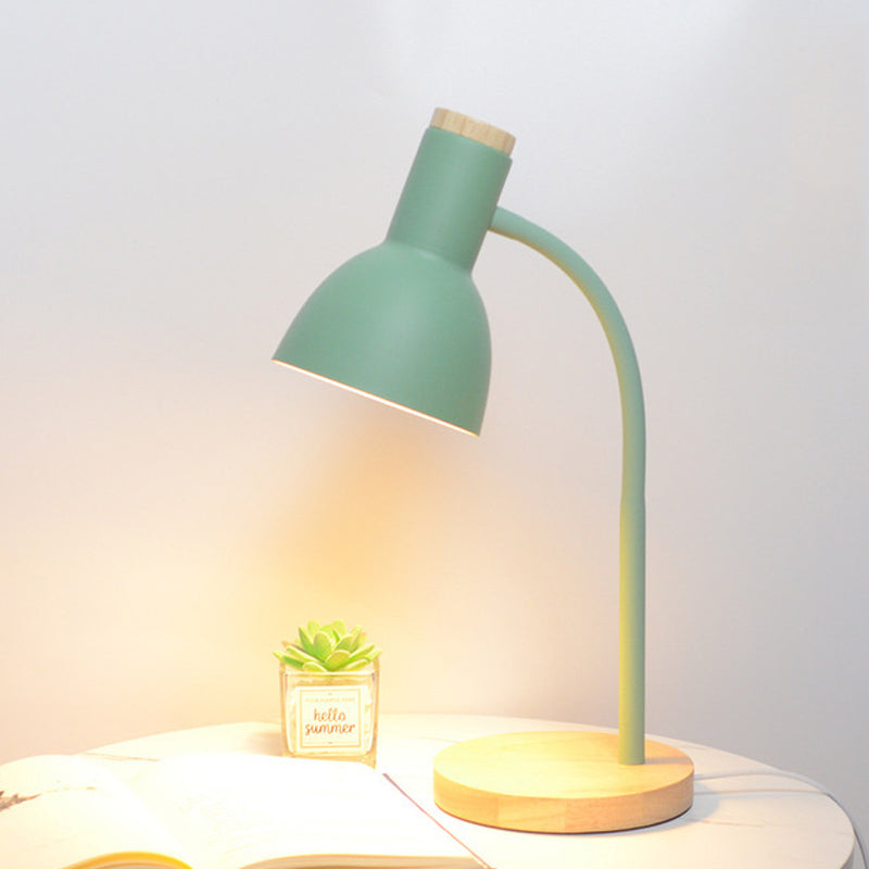 Table Lamp with Curved Arm for Bedroom | Reading
