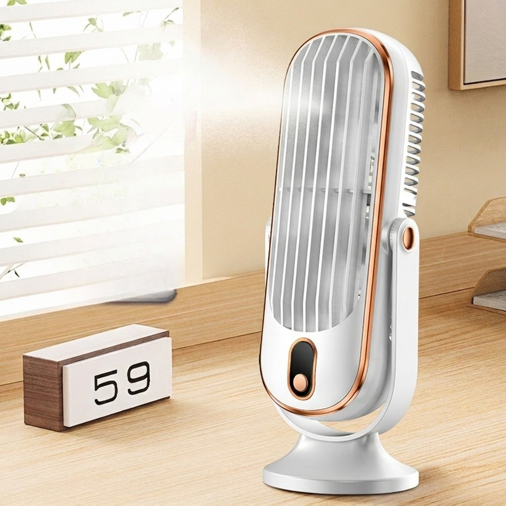 Tower Fan Desk for Bedroom & Office | LED Display
