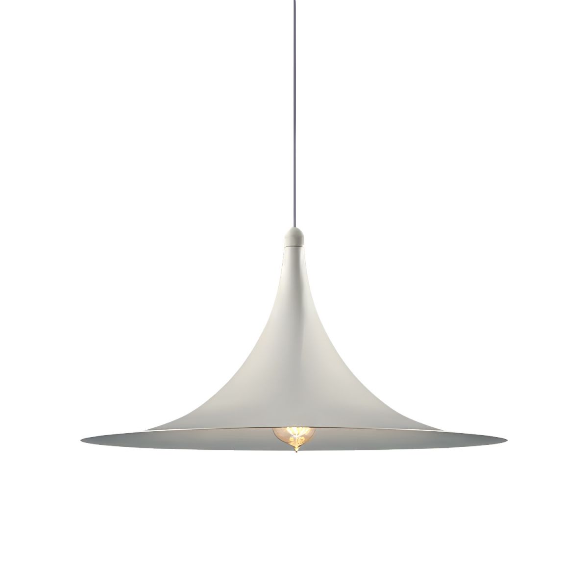 Trumpet Flare Hanging Pendant Light | Modern