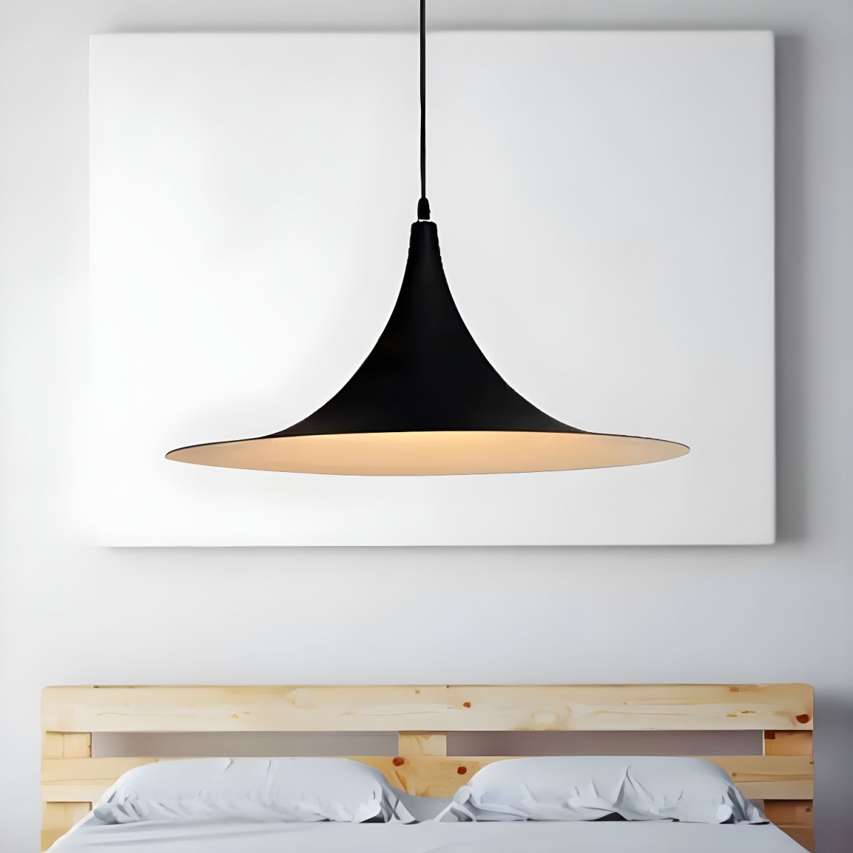 Trumpet Flare Hanging Pendant Light | Modern