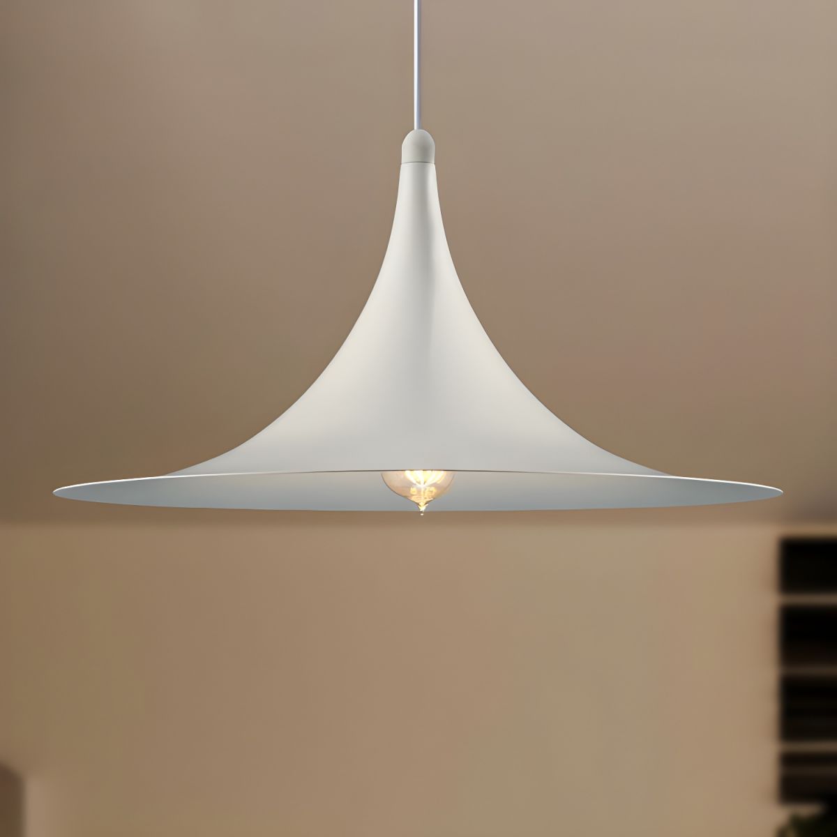 Trumpet Flare Hanging Pendant Light | Modern