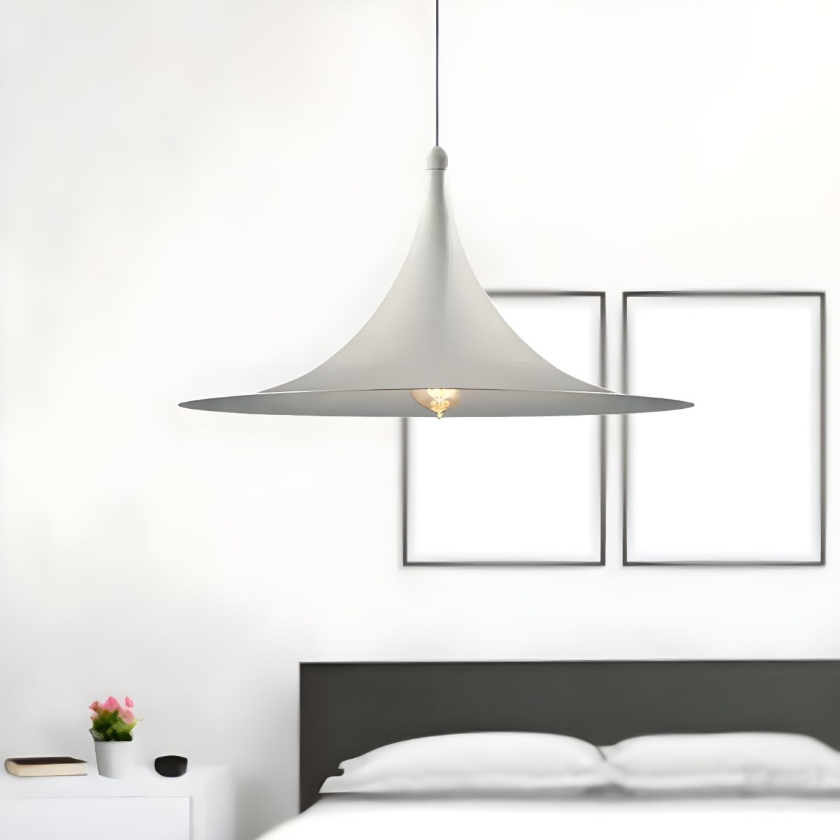 Trumpet Flare Hanging Pendant Light | Modern