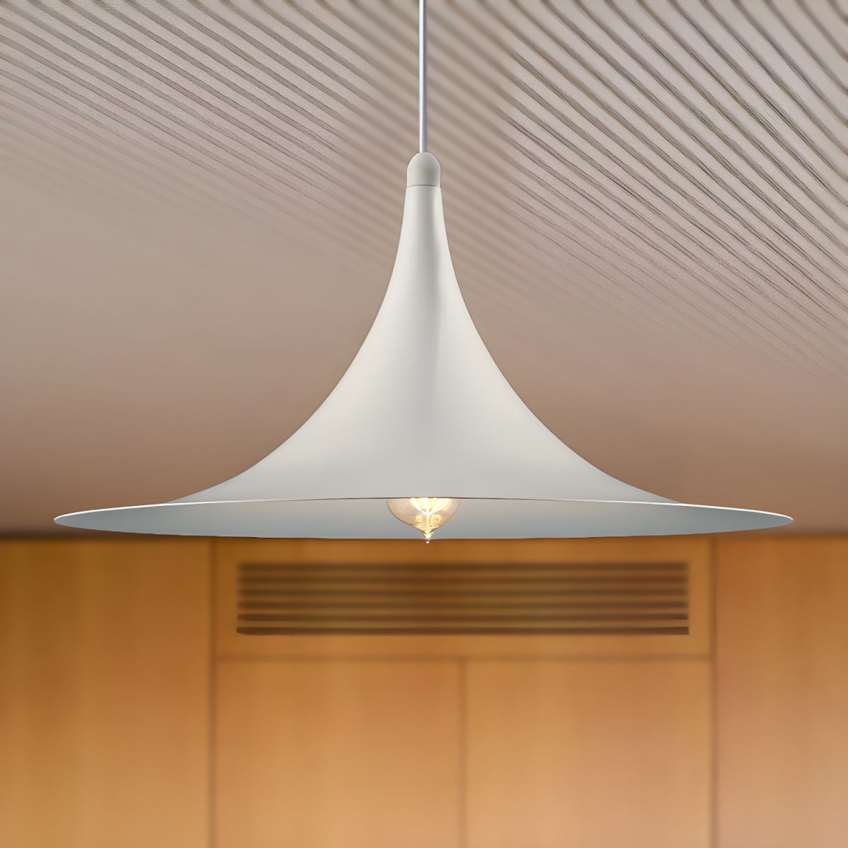Trumpet Flare Hanging Pendant Light | Modern