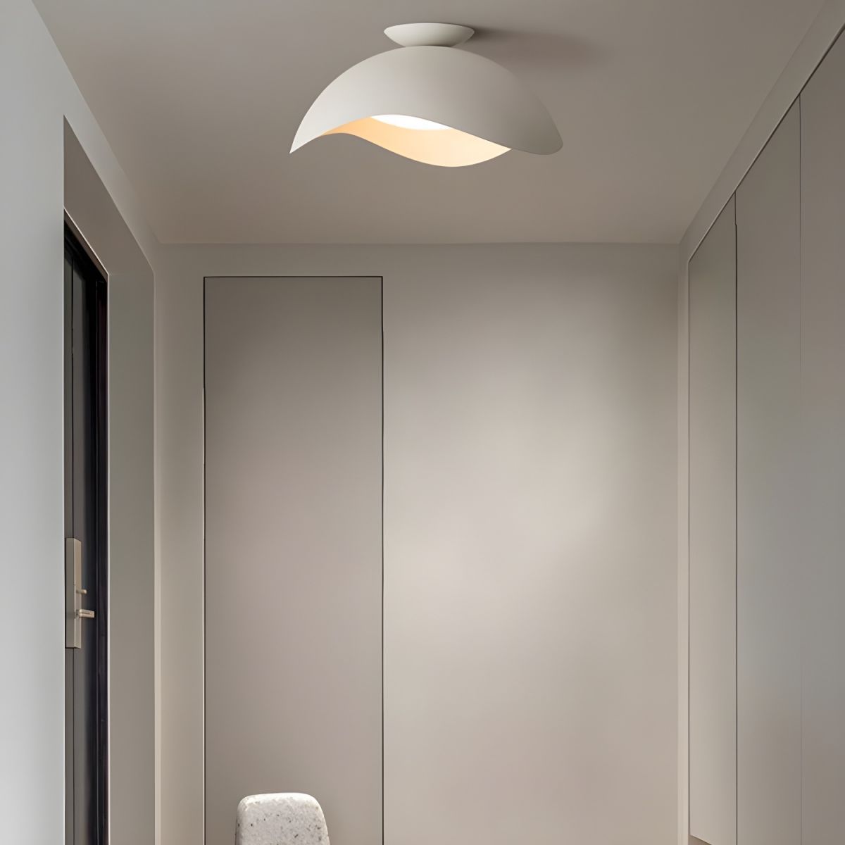 Twisted Wave Ceiling Light for Living Room | Contemporary